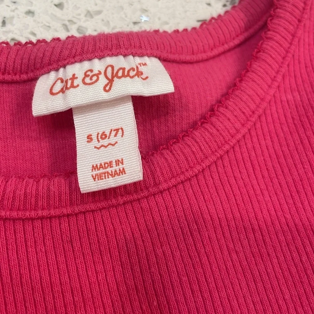 Cat & Jack tee and leggings outfits size small